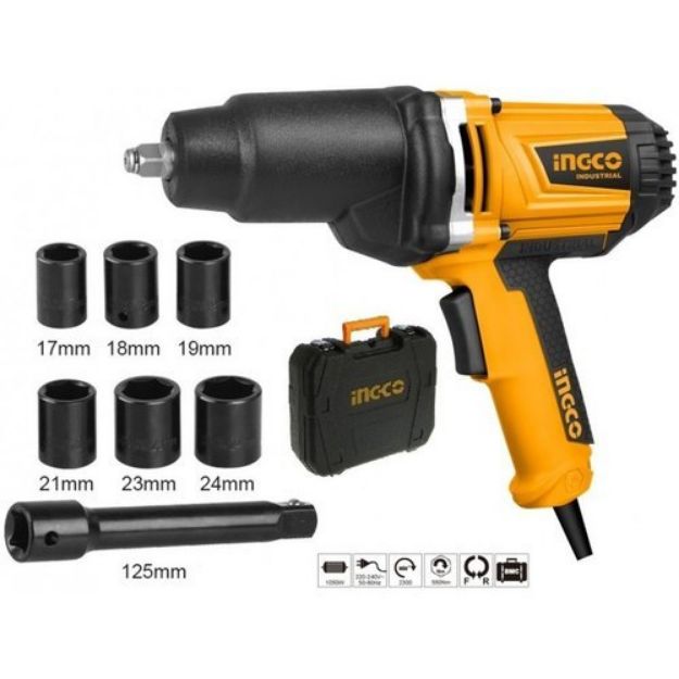 Picture of INGCO IW10508 Impact Wrench 1/2 inch 1050W and 2300rpm