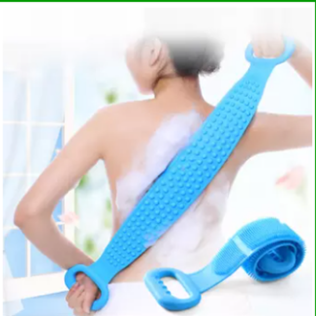 Picture of Silicone Bath Brush Body Skin Scrubber For Deep Clean