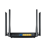 Picture of ASUS RT-AC1200+ Dual Band WiFi Router with four 5dBi antennas and Parental Controls, smooth streaming 4K videos from Youtube and Netflix