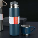 Picture of Double Layer Thermos Stainless Steel Flask Set Caproate Gift Set