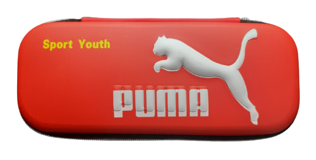 Picture of Puma EVA Zipper Closure Pencil Case School Stationery Organizer Pencil Box Pouch for Girls