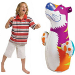 Picture of Intex Wet Set Hit Me Inflated Toy for Kids Inflatable Tiger Toy Water Filled Base BOP