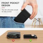 Ultra-Thin RFID Blocking Wallet Business Men’s Slim Credit Card Holder