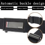 Nylon Zinc Alloy Metal Buckle Automatic Buckle Outdoor Nylon Fabric Adjustable Belt