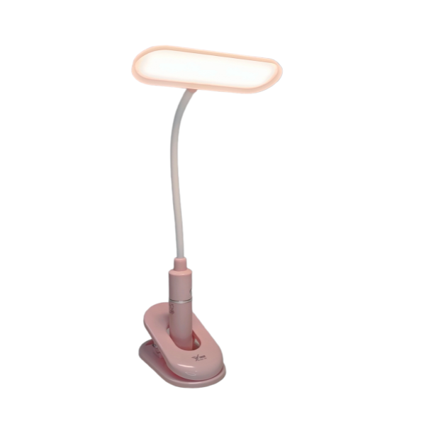 YAGE YG-T045C Rechargeable Table Lamp Warm Light Clip Lamp 
