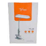 YAGE YG-T045C Rechargeable Table Lamp Warm Light Clip Lamp 