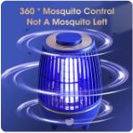 GECKO LED Photocatalyst Mosquito Killer Lamp Electric Shock Insect Killer Trap