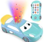 Children Learning Mobile Phone and Car Interactive Toys