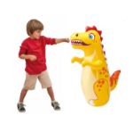 Intex Wet Set Hit Me Inflated Toy for Kids Inflatable Dragon Toy Water Filled Base BOP