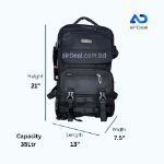 Witzman A33323 Travel Bag Tour Backpack