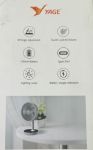YAGE YG-7998N Rechargeable Multifunctional Desktop Fan with LED Light